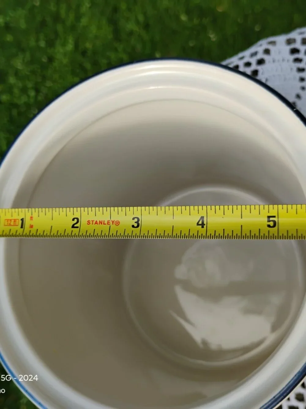 Certified International stoneware canister